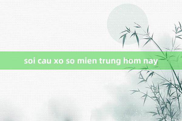 soi cau xo so mien trung hom nay