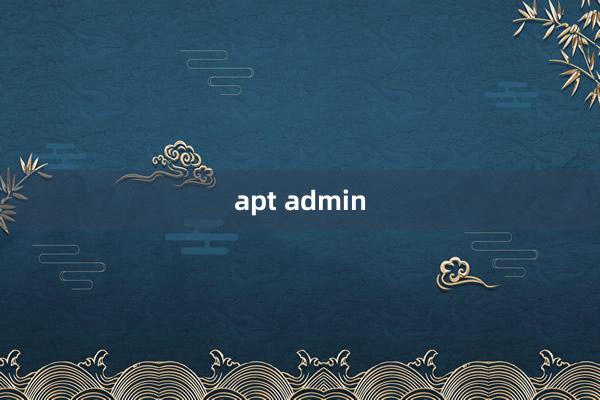 apt admin