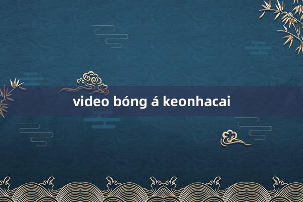 video bóng á keonhacai